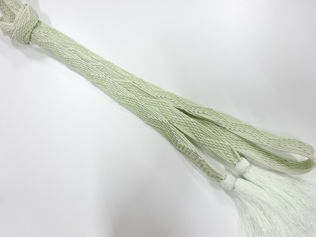 正絹　夏手組帯締め